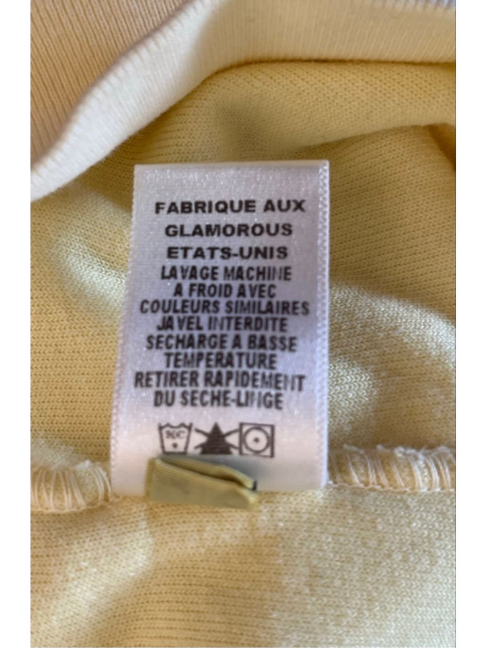 Juicy Couture Yellow Classic Full-Zip Hoodie Top M - Picture 5 of 6